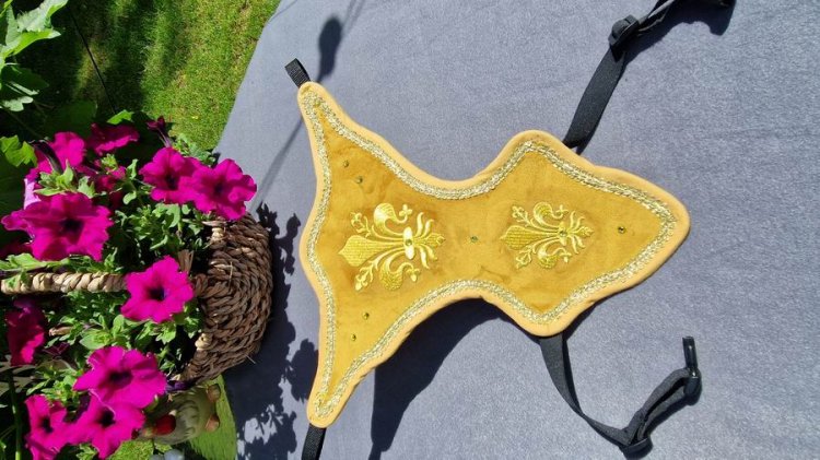 (Bild für) Maske Luca Gold - zum Schließen ins Bild klicken