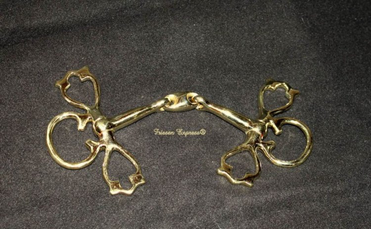 (Bild für) Wassergebiss Antik doppelt gebrochen Gold - zum Schließen ins Bild klicken