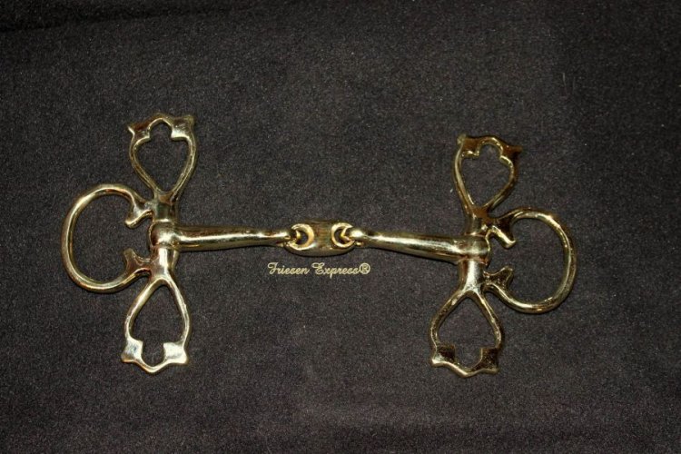 (Bild für) Wassergebiss Antik doppelt gebrochen Gold - zum Schließen ins Bild klicken