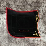 (Bild für) Barockschabracke DEMI-LUNE "Black Samt"