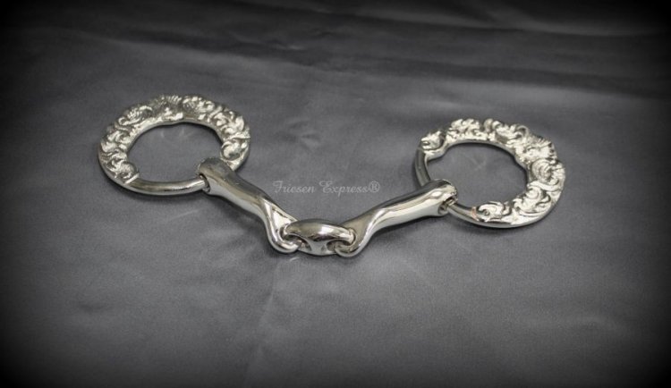 (Bild für) Barockgebiss Flavie doppelt gebrochen "Silber" - zum Schließen ins Bild klicken