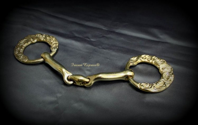 (Bild für) Barockgebiss Flavie doppelt gebrochen "Gold" - zum Schließen ins Bild klicken