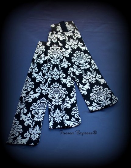 (Bild für) Mähnenschoner Barock B&W - zum Schließen ins Bild klicken