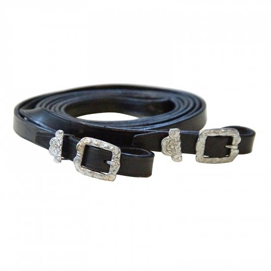 (Bild für) Portugiesischer Showzaum SA schwarz-silber - zum Schließen ins Bild klicken