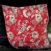 Barockschabracke DEMI LUNE "red march" (Bild für) Barockschabracke DEMI LUNE "red march"