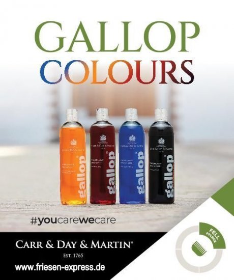 Carr & Day & Martin Gallop Colour Shampoo Rappe  - zum Schließen ins Bild klicken
