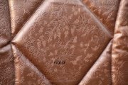 (Bild für) Barockschabracke DEMI LUNE Metallic Goldbraun