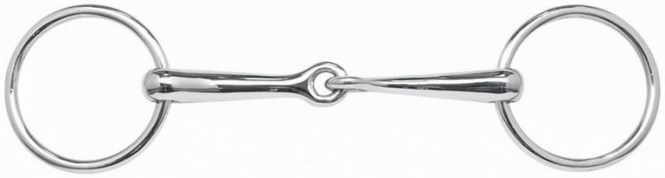 (Bild für) Unterlegtrense Edelstahl - zum Schließen ins Bild klicken