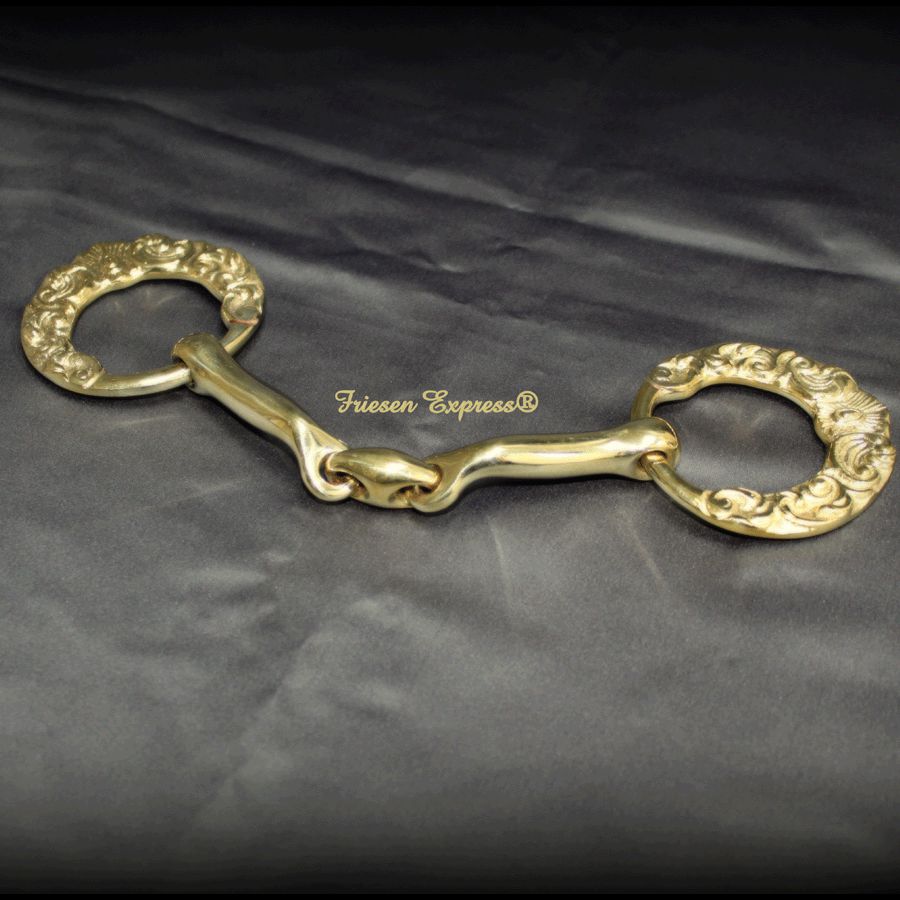 (Bild für) Barockgebiss Flavie doppelt gebrochen "Gold" - zum Schließen ins Bild klicken