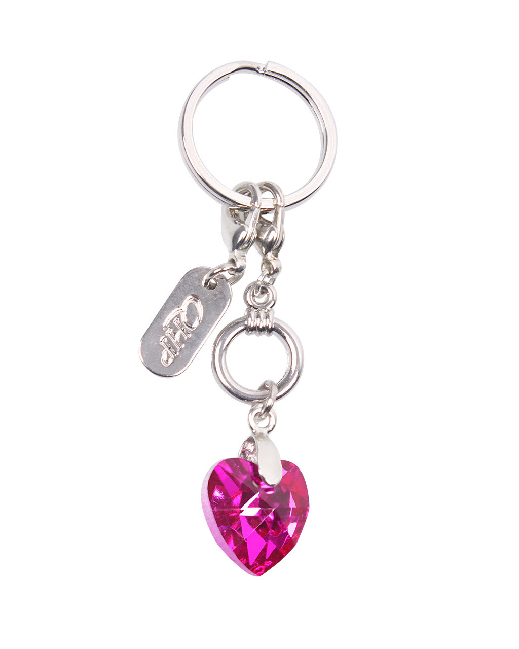 (Bild für) Trense Charm Pink-Herz - zum Schließen ins Bild klicken