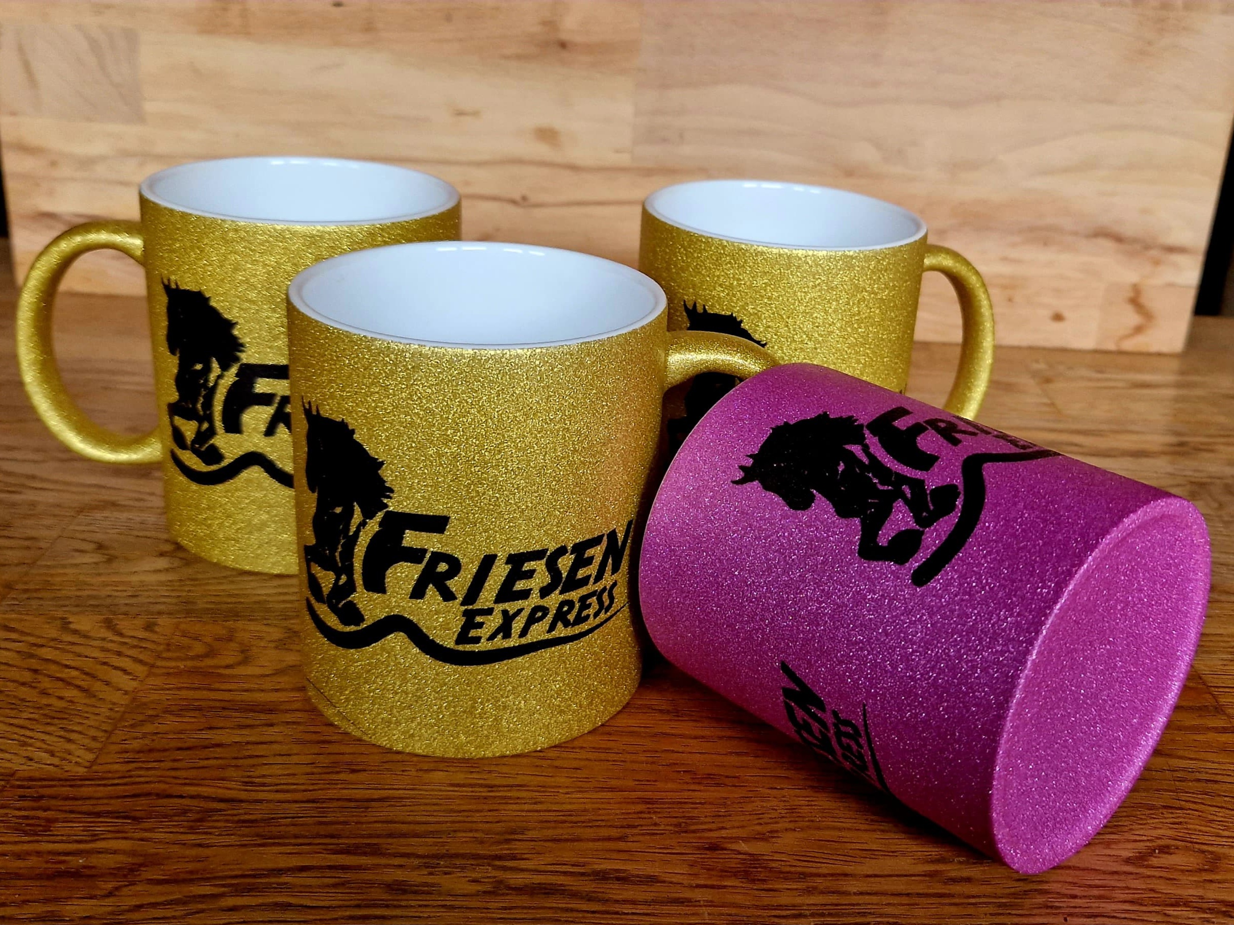 Glitzertasse Friesen Express 16,95 € FriesenExpress® Exclusives