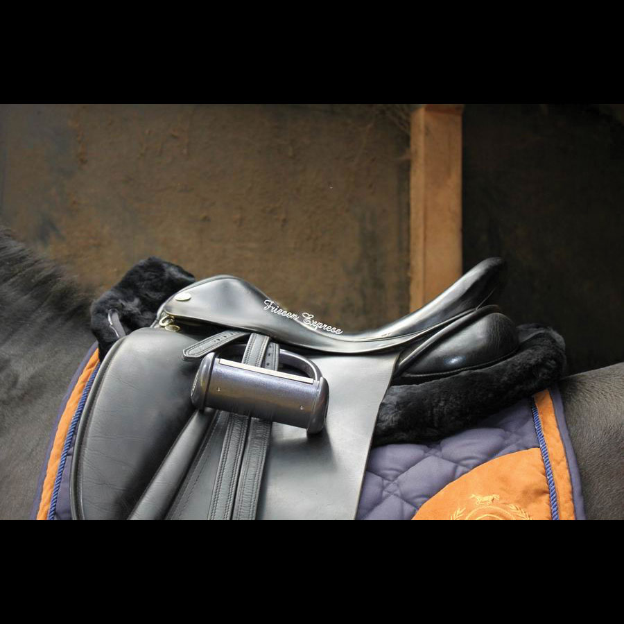 Echt-lammfell-sattelkissen Saddle & Bridle